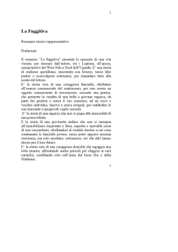 La Fugg&igrave;tiva - Una Vita per la Missione