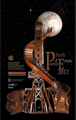 libretto Piazza d`Estate 2012