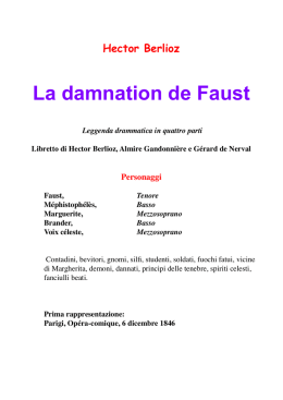 La damnation de Faust - il portale di "rodoni.ch"