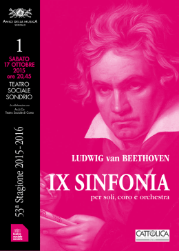 ix sinfonia - Amici della Musica