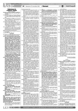 il Domani | AsteInfoappalti