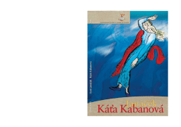 K&Aacute;T`A KABANOV&Aacute; - Teatro La Fenice