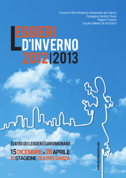 Scarica libretto - Compagnia Giardino Chiuso