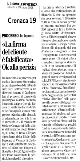 Cronaca 19 - Disastro Derivati