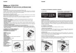 Scarica Manuale Uso - Safescan Shop Italia