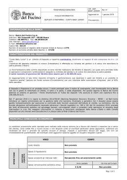 Depositi a Risparmio