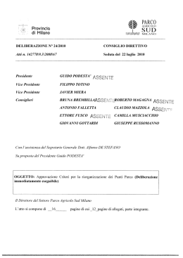 parco - Citt&agrave; metropolitana di Milano