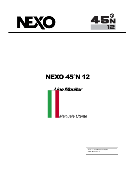 NEXO 45°N 12
