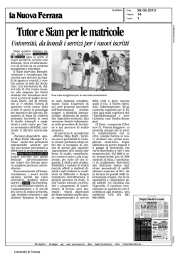 la Nuova Ferrara