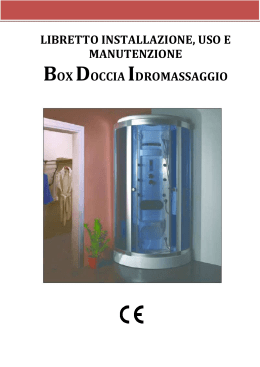 libretto inst ll zione, uso em nutenzione box docci