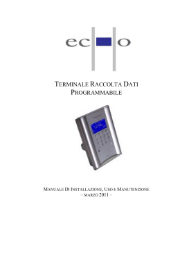 Echo Basic Manuale - Info-Bit