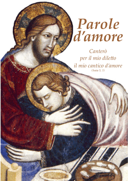 Parole d`amore - Arcidiocesi di Perugia