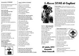 messa zona 2013