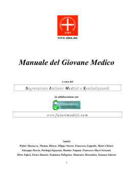 Manuale del Giovane Medico - Ordine dei Medici di Biella