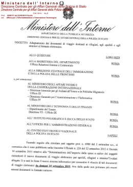 Ministero dell` Interno?