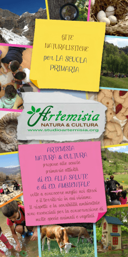 libretto elementari Gite - Artemisia – Natura & Cultura