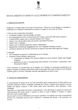 Norme di comportamento