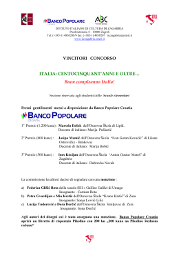 ITALIA: CENTOCINQUANT`ANNI E OLTRE… Buon compleanno Italia!