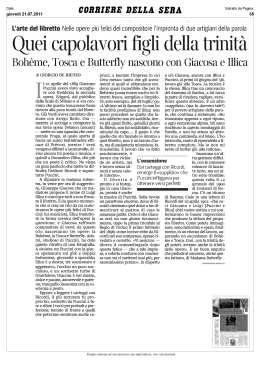 CORRI ERE DELLA SERA