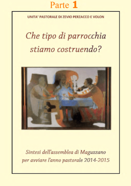 Libretto pastorale 2014-15 1 - Unità Pastorale Zevio-Perzacco
