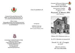 13 maggio 2011 - Associazione Culturale Musicale Ettore Pozzoli
