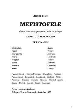 Mefistofele - il portale di "rodoni.ch"