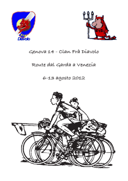 Genova 14 - Clan Frà Diavolo Route dal Garda a Venezia 6
