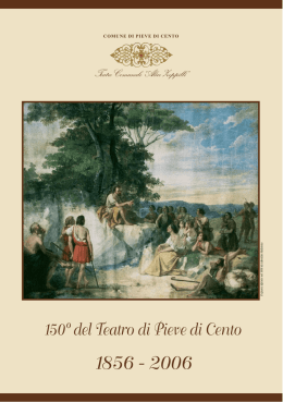 150º del Teatro di Pieve di Cento