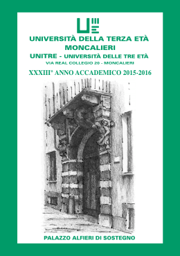 Scarica libretto dei Corsi