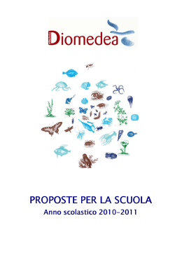 Libretto Diomedea 2010-2011