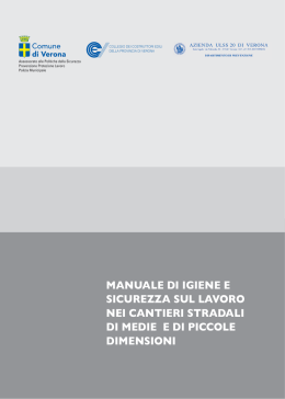 manuale di igiene e sicurezza sul lavoro nei cantieri