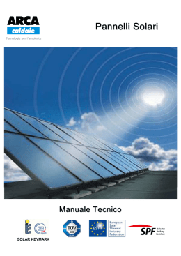 Pannelli Solari Manuale tecnico