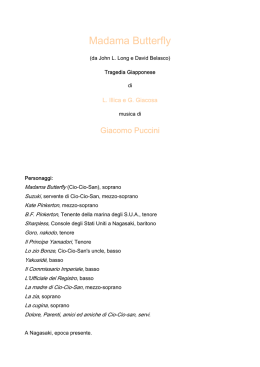 Madama Butterfly - Comune di Pegognaga