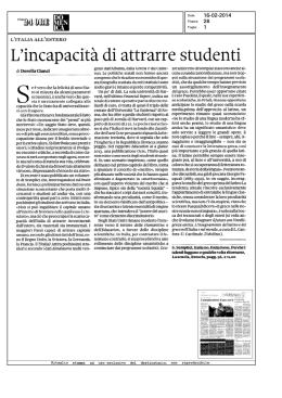 02.16p28 L`incapacitÃ di attrarre studenti
