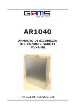 Manuale AR1040 (316-200-A-01)