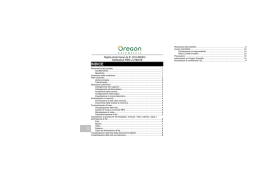 indice - Oregon Scientific