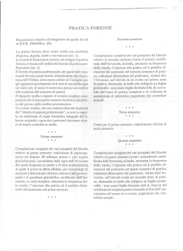 pratica forense - Ordine degli Avvocati di Lecce