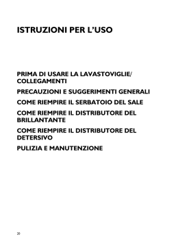 istruzioni per l`uso - Maiolino Service srl