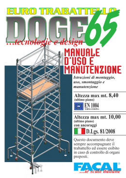 Manuale Doge 65