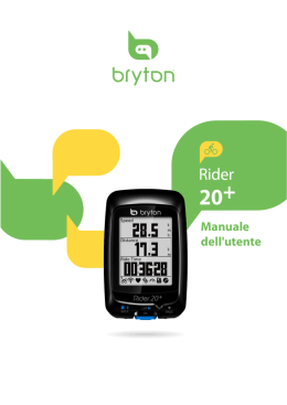 Manuale - BrytonSport
