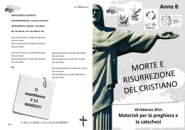 MORTE E RISURREZIONE DEL CRISTIANO