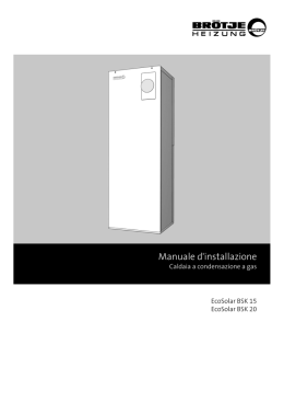 Manuale d`installazione