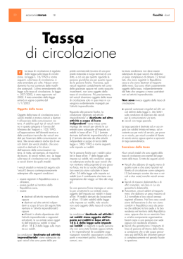 Tassa di circolazione