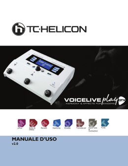 manuale d`uso - TC