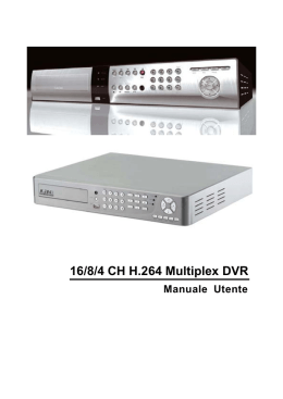 Manuale in italiano H264