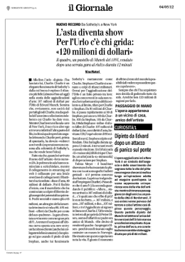 il Giornale - Il Ghirlandaio