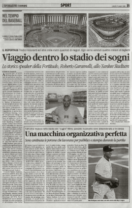 Tenno DEL BASEBALL