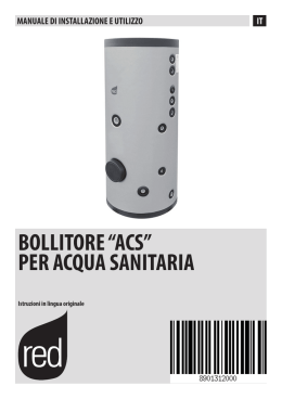 Manuale di Uso ed Installazione - Italiano