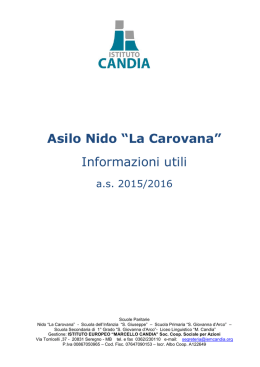 Scarica il Libretto Informativo - Istituto Europeo Marcello Candia