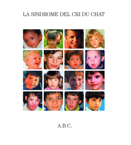 ABC libretto PDF - Associazione Bambini Cri du chat